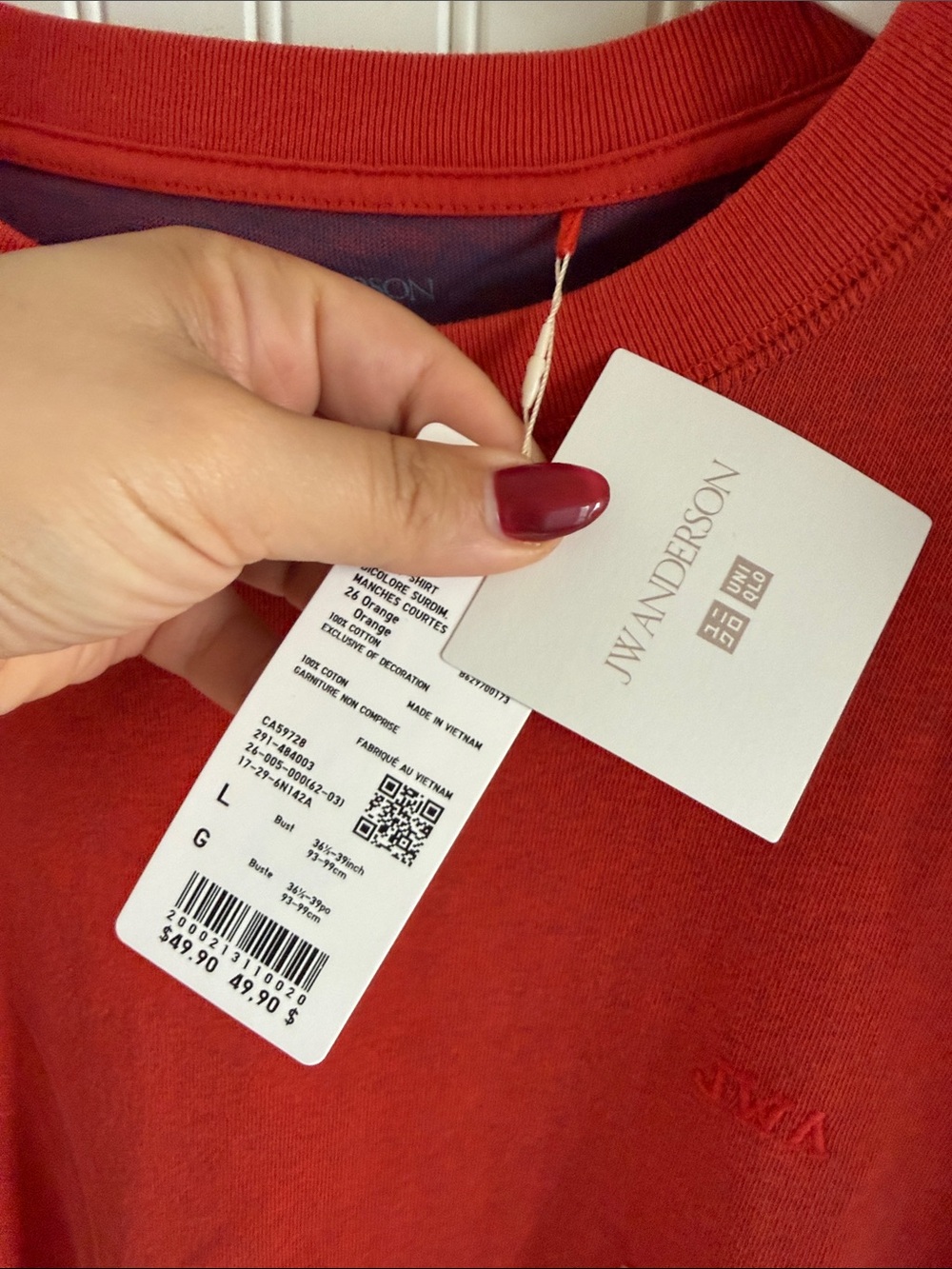 Uniqlo JW Anderson Oversized T-Shirt Dress (Short Sleeve, Colour Block) NWT - Picture 3 of 7